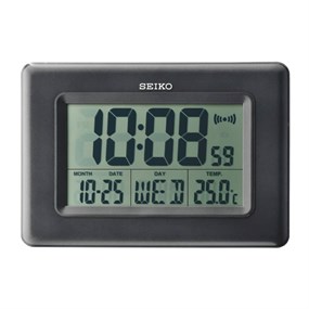 Seiko QHL058K LCD Wall/Desk Clock - C03103