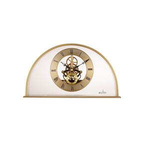 Acctim Half Moon Skeleton Mantel Clock - C1761