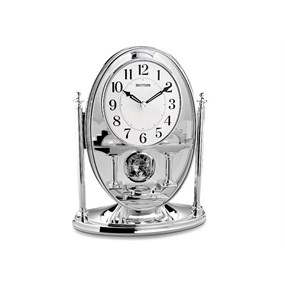 Rhythm Crystal Pendulum Mantel Clock - C3006