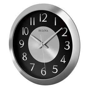 Bulova C4837 Bluetooth Music Streamer Wall Clock - C57145