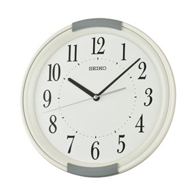 Seiko QXA858W Pearl White Wall Clock - EXCLUSIVE - C57175
