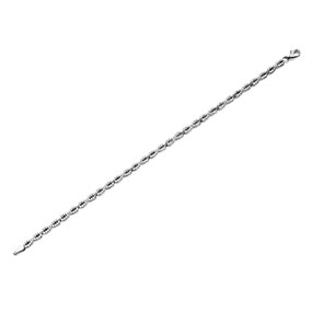Silver Cubic Zirconia Infinity Bracelet - F14144