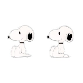 Disney Silver Snoopy Stud Earrings - F67115