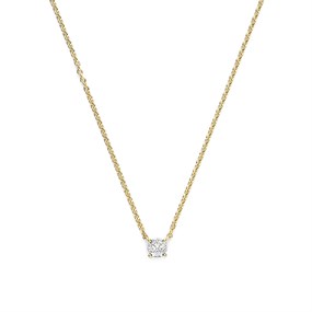 TI SENTO Gold Plated Silver 34087ZY/42 CZ Necklace - F69140