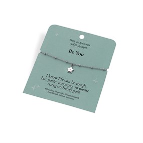 Silver Whisper Be You Diamond Bracelet - F7513