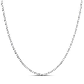 Silver Curb Chain - F8859