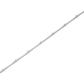 Silver 1mm Wide Snake Chain - 20in - F9127