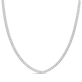 Silver Curb Chain - F9259