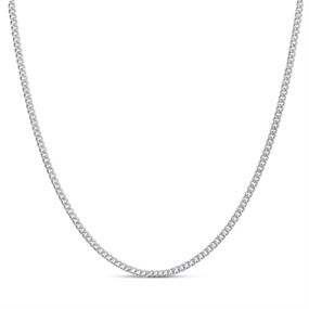 Silver Curb Chain - F9459