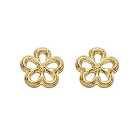 9ct Gold Daisy Stud Earrings - 5mm - G0168