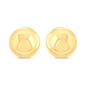 14ct Gold 5mm Ball Stud Earrings - G1331