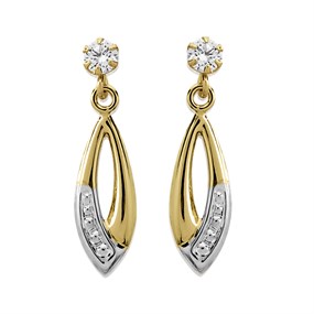 Gold & Silver Earrings | Hoop & Stud 9ct Gold Earrings for Women UK | F ...