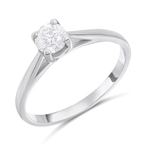 Platinum Diamond Solitaire Engagement Ring - 48pts - G/I1 - H041040