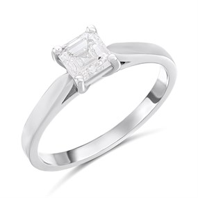 Platinum Diamond Solitaire Engagement Ring - 1ct - G/VS2 - H101858