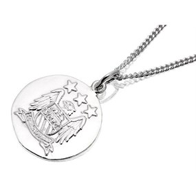 Silver Manchester City Necklace - J2002