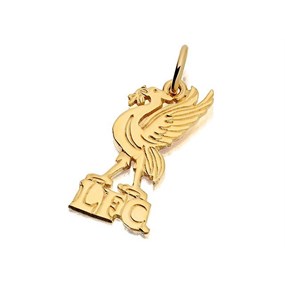 9ct Gold Liverpool FC Liver Bird Pendant - J2254