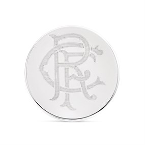 Stainless Steel Rangers Crest Stud Earring - J29320