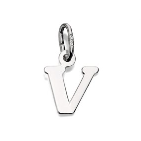 Silver Initial V - J3746