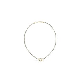 Guess UBN04506YG Gold Tone Crystal Necklace - J42256