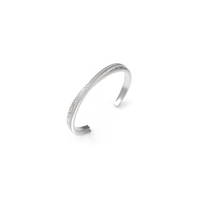 Guess UBB04584RHL Stainless Steel Crystal Bangle - J42257