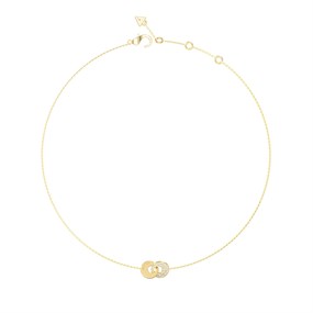 Guess JUBN05219JWYGT/U Crystal Double Link Neck - J42276