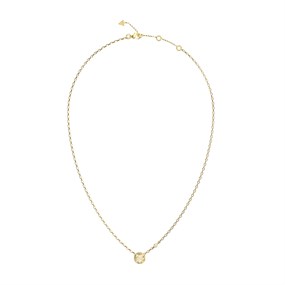 Guess JUBN06461JWYGT/U Gold Tone Spinning Necklace - J42352