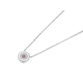 Fossil JFS00554040 Silver Blue Mother Of Pearl Necklace - J4862