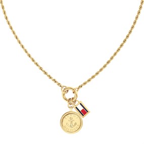Tommy Hilfiger 2781029 Gold Tone Necklace - J7388