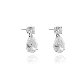 Cachet Shade Cubic Zirconia Drop Earrings - J74126