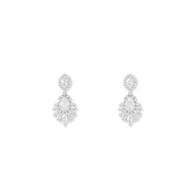Crystal Allure CZ Drop Earrings - J79103