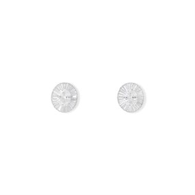 Crystal Allure CZ Circle Stud Earrings - J79109