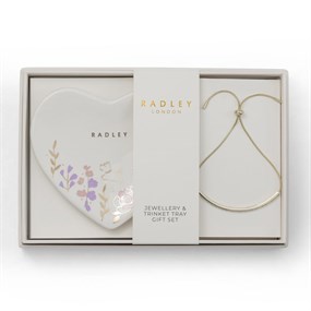 Radley RYJ3696S-TK-SET Trinket Tray and Bracelet Set - J81928