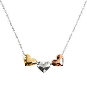 Radley RYJ2514S Rose Gold And Silver Tone Heart Necklace - J81946