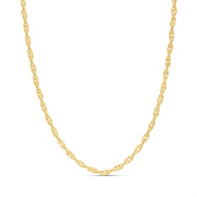 18ct Gold Vermeil Singapore Chain - 18in - M5804