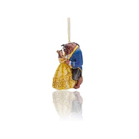 Disney Traditions A28960 Beauty And The Beast Hanging Ornament - P01185