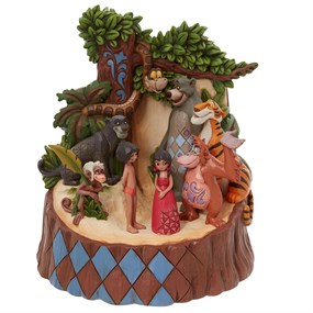 Disney Traditions 6010085 Jungle Book Carved By Heart - P01460