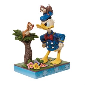 Disney Traditions 6010884 Donald Duck And Chip n Dale - P01496