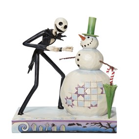 Disney Traditions 6013056 Jack Discovering A Snowman - P01523