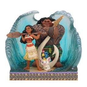 Disney Traditions 6013076 Moana Carved By Heart - P01536