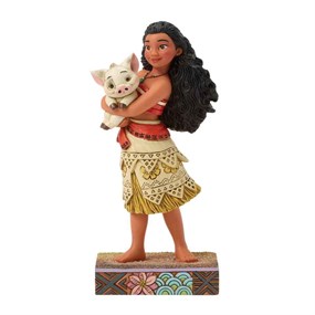 Disney Traditions 6016893 Moana Holding Pua - P01641