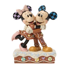 Disney Traditions 6018705 Gingerbread Mickey & Minnie - P01701