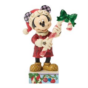 Disney Traditions 6018711 Mickey With Candy Cane - P01706
