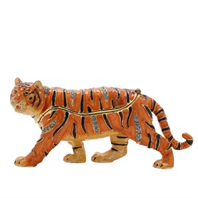Treasured Trinkets Tiger Trinket Box - P12198