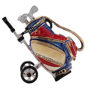 Treasured Trinkets Golf Bag Trinket Box - P12200