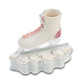 Treasured Trinkets Ice Skate Trinket Box - P12207