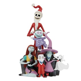 Disney Showcase 6015329 Christmas Character Pyramid - P21134