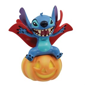 Disney Showcase 6017376 Halloween Stitch On Pumpkin - P21152