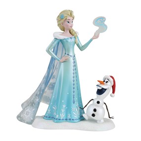 6019423 Disney Showcase Elsa And Olaf - P21166
