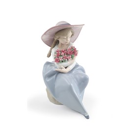 Lladro 01007215 Fragrant Bouquet (Carnations) - P4375
