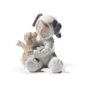 Lladro 01008598 My Playful Puppy - P4388